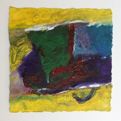 15x15 cm / Acryl auf Büttenpapier / 2/10