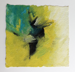 15x15 cm / Acryl auf Büttenpapier / 4/10