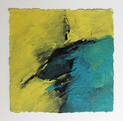 15x15 cm / Acryl auf Büttenpapier / 6/10