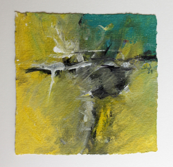 15x15 cm / Acryl auf Büttenpapier / 7/10