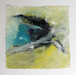 15x15 cm / Acryl auf Büttenpapier / 9/10