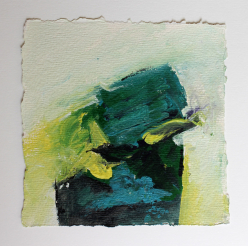 15x15 cm / Acryl auf Büttenpapier / 4/8
