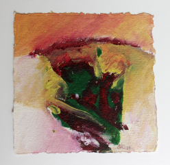 15x15 cm / Acryl auf Büttenpapier / 8/8