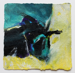 15x15 cm / Acryl auf Büttenpapier / 2/5