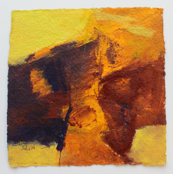 15x15 cm / Acryl auf Büttenpapier / 4/5