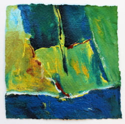 15x15 cm / Acryl auf Büttenpapier / 10/12