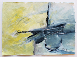 15x15 cm / Acryl auf Büttenpapier / 3/12