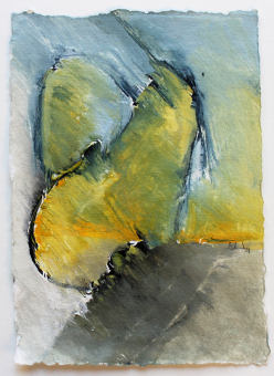 15x15 cm / Acryl auf Büttenpapier / 4/12