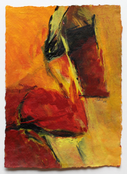 15x15 cm / Acryl auf Büttenpapier / 5/12