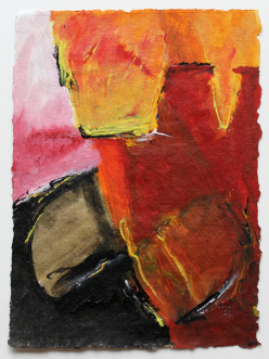 15x15 cm / Acryl auf Büttenpapier / 8/12