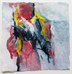 15x15 cm / Acryl auf Büttenpapier / 1/4