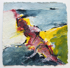 15x15 cm / Acryl auf Büttenpapier / 4/4