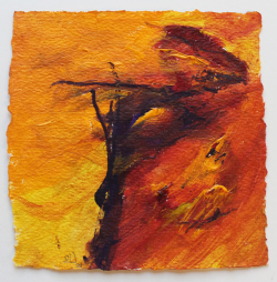 15x15 cm / Acryl auf Büttenpapier / 6/10