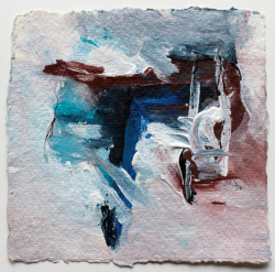 15x15 cm / Acryl auf Büttenpapier / 2/12