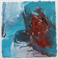 15x15 cm / Acryl auf Büttenpapier / 4/12