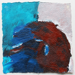 15x15 cm / Acryl auf Büttenpapier / 6/12