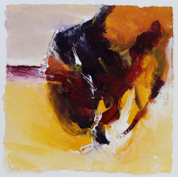 15x15 cm / Acryl auf Büttenpapier / 7/9