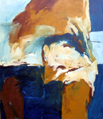 Stabat mater  140x120 cm / Acryl