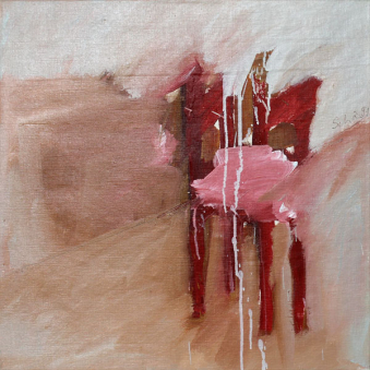 Stuhl Nr. 2 / 64x64 cm / Acryl